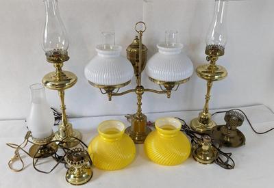Electric Brass Lamps