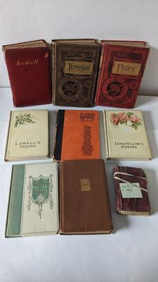 Antique Poetry Books
