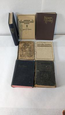 Antique Bibles and Hymn Books