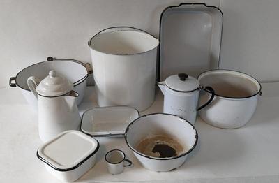 Black Rim Enamelware
