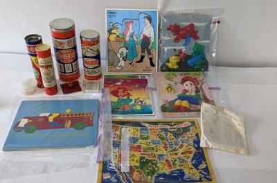 Vintage Puzzles and Toys
