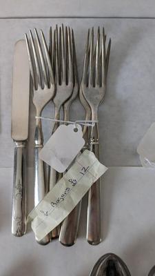 Large Silverplate Flatware Assortment