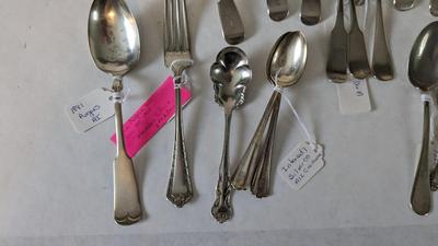 Large Silverplate Flatware Assortment