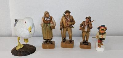 Wood Carved Figures