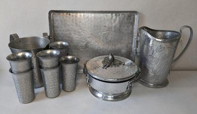 Rodney Kent and Hand Forged Aluminum Dishes