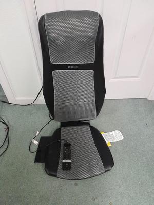 Homedics massager chair pad w/ remote