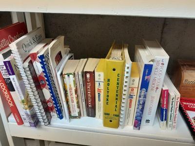 Assortment of great cookbooks