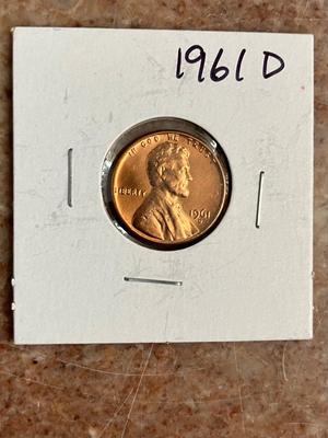 1961 D Rare Lincoln Penny