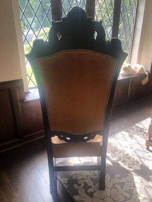 Antique Embroidered Chair