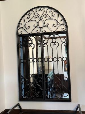 Heavy Decorative Iron Mirror