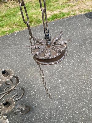 Arte de Mexico Wrought Iron Chandelier