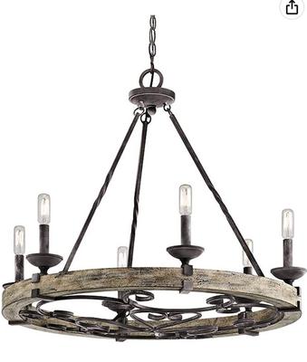 Kichler Six Light Chandelier