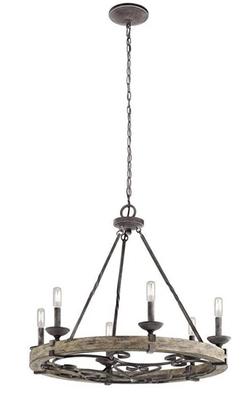 Kichler Six Light Chandelier