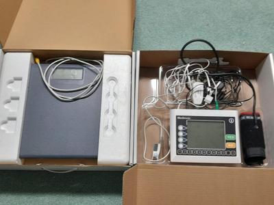 Medtronic Commander Flex blood pressure monitor and SC250 Scale