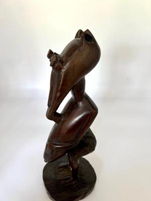 Unusual Bamana African Zoomorphic carved Figure