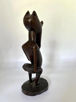 Unusual Bamana African Zoomorphic carved Figure