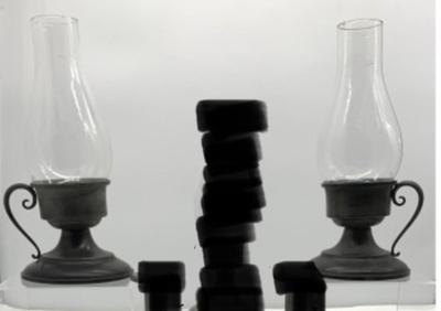Pewter Candlesticks