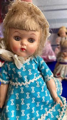 MADAM ALEXANDER DOLL, and SOME SUPER OLD OTHER VINTAGE  LITTLE DOLLS