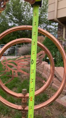 Spinning Copper Sprinkler and some Pretty Little pots