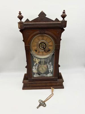 Antique WM. L. GILBERT CLOCK CO. Chime  Clock