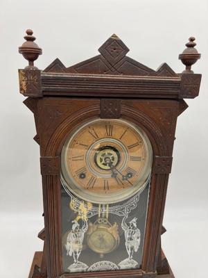 Antique WM. L. GILBERT CLOCK CO. Chime  Clock
