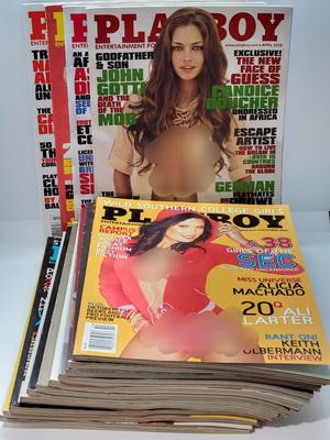 LOT 2: 2007 & 2010 Playboy Magazines