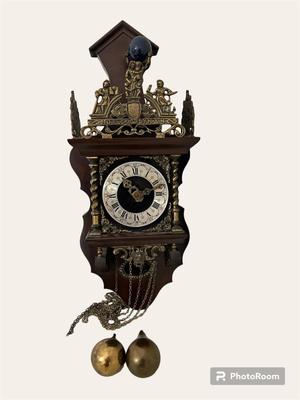 Antique French Pediment Clock *Read Details