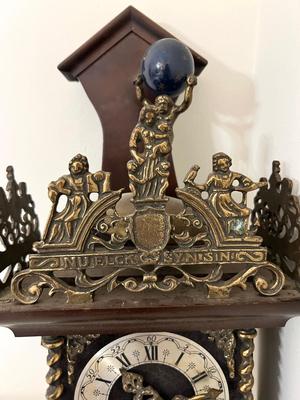 Antique French Pediment Clock *Read Details
