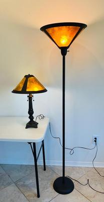 Matching Floor  Lamp & Table Lamp