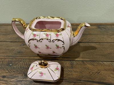 1930s SADLER England Pink Teapot