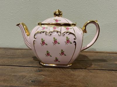 1930s SADLER England Pink Teapot