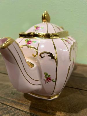 1930s SADLER England Pink Teapot