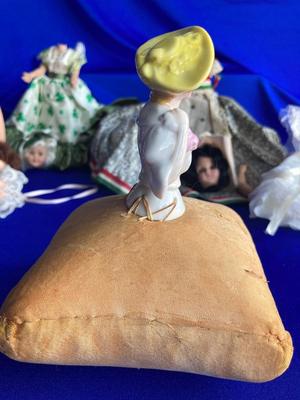 MORE LOVELY HEADLESS DOLLS IN NEED OF A NECKBONE AND AN ANTIQUE PIN CYSII