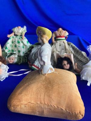 MORE LOVELY HEADLESS DOLLS IN NEED OF A NECKBONE AND AN ANTIQUE PIN CYSII
