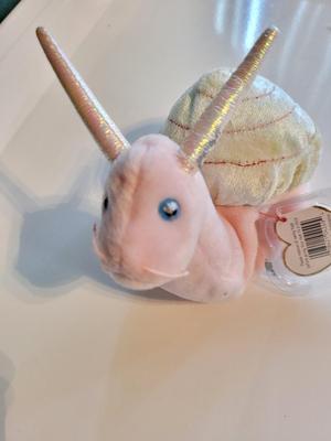 Vintage Beanie Babies "Swirly" Snail