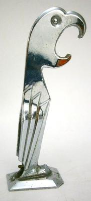 Art Deco Parrot Bottle Opener and Corkscrew