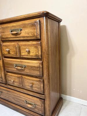 OLD HICKORY OAK Tall Boy Chest
