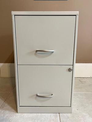 Two Drawer Filing Cabinet -No Key