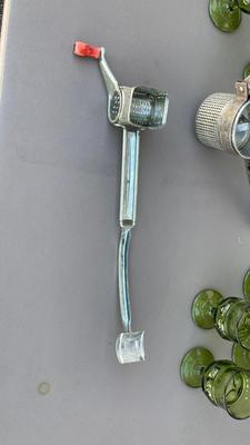 VINTAGE JUICER , GRATER AND GOBLETS