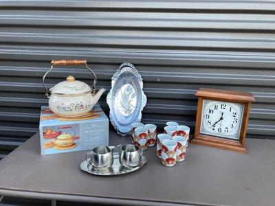 ðŸ«– NEW TEA KETTLE, FEDRAL PEWTER CREAM AND SUGAR SET & MORE!
