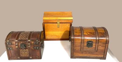 Decorative Wooden Chest Collection