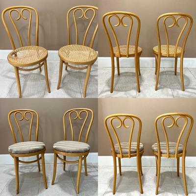Thonet Sweetheart Bentwood Caned Bistro Chair*Read Details