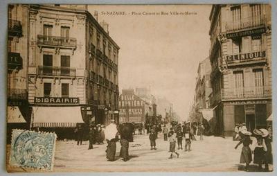 France - Postcard of St. Nazaire - Rue Cairnot