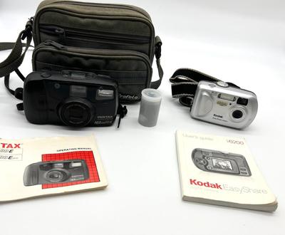 Vintage Camera Lot Pentax & Sony *Read Details