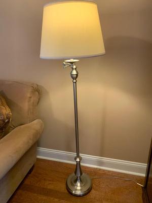 Brushed Nickel Floor Lamp