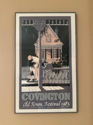 Framed Covington Old Town Festival