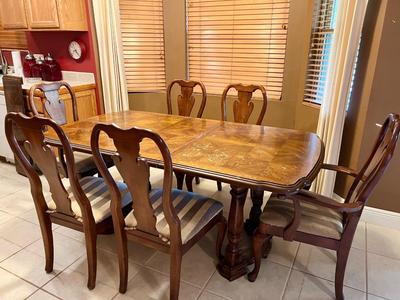 THOMASVILLE Table & 6 chairs-Project Piece