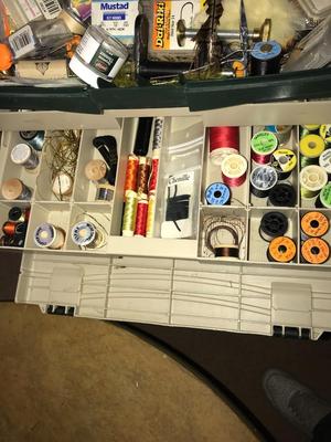 Custom Fly Making 5 - Tray Supply Box