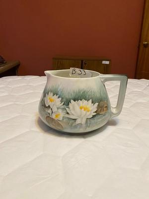 Beautiful B & Co Limoges Pitcher Floral Design