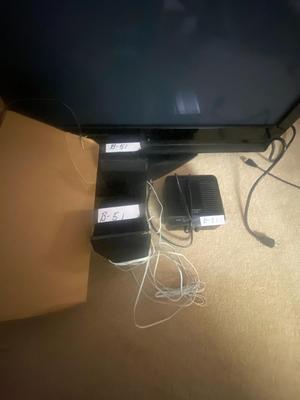 2007 49" Panasonic Viera CTV with Panasonic DVD Sound System, 3 Speakers  - 6 Pcs Total
